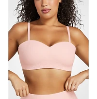 Siella Women's Soft Lace Balconette Foam Bra