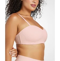 Siella Women's Soft Lace Balconette Foam Bra