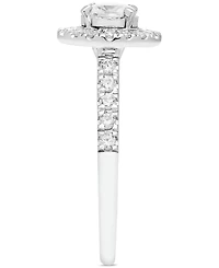 Diamond Oval Halo Engagement Ring (5/8 ct. t.w.) in 14k White Gold
