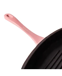 BergHOFF Neo 2pc Cast Iron 11" Grill Pan with Steak Press