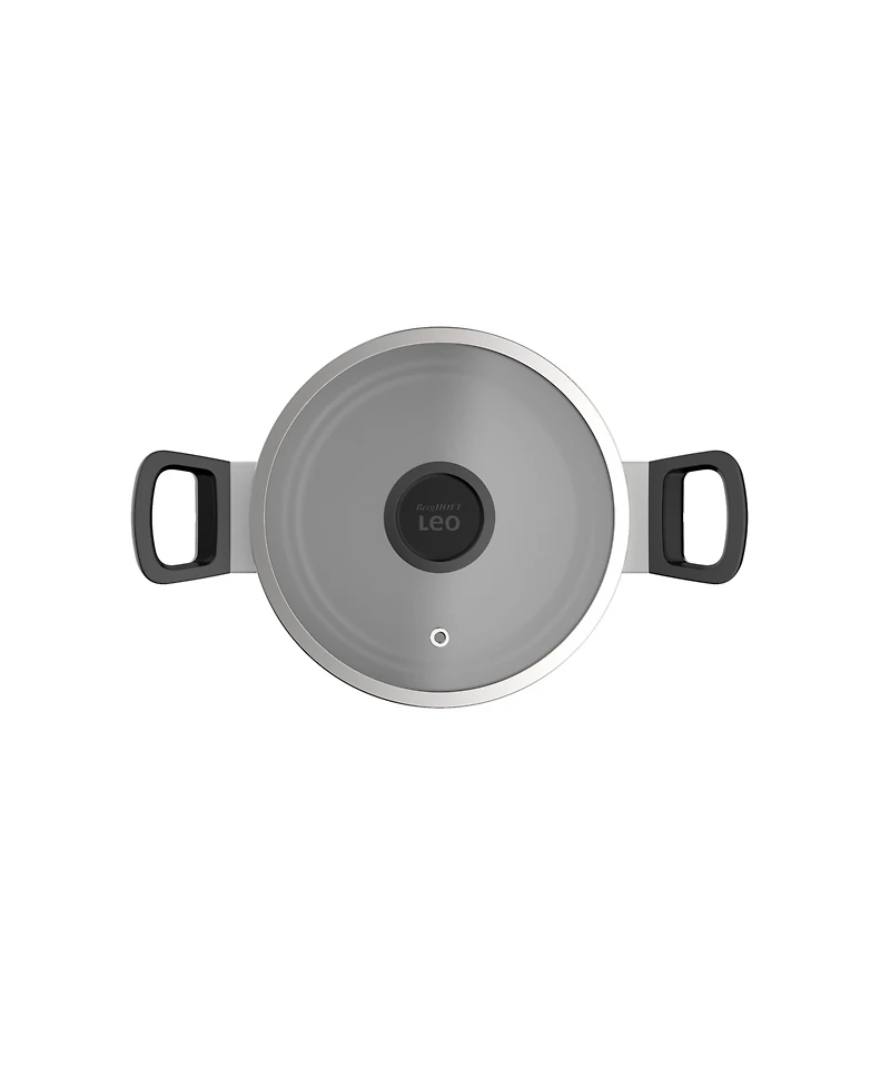BergHOFF Leo Glints Nonstick Recycled Aluminum Stockpot 8", 3qt. With Glass Lid