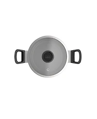 BergHOFF Leo Glints Nonstick Recycled Aluminum Stockpot 8", 3qt. With Glass Lid