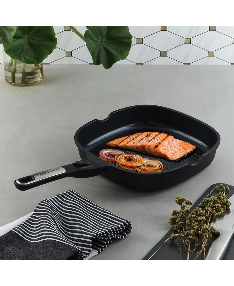 BergHOFF Leo Phantom 3pc Nonstick Ceramic Specialty Cookware Set, Recycled