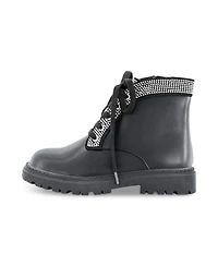 Dkny Little and Big Girls Ava Arlyn Combat Boot