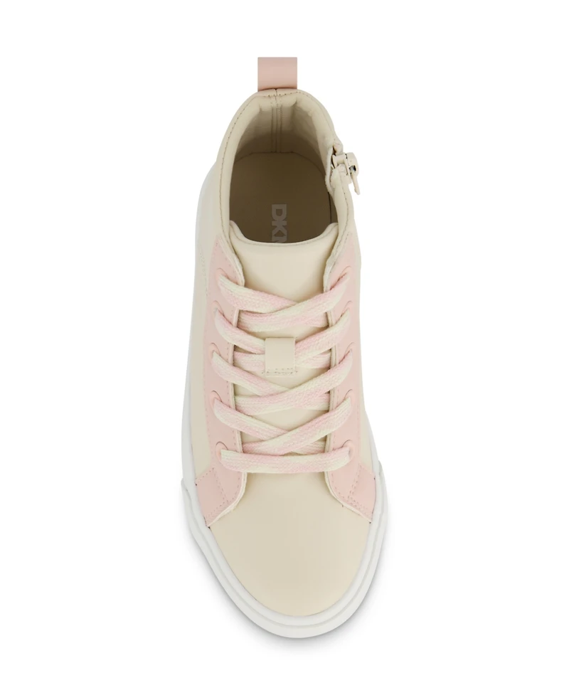 Dkny Little and Big Girls Katie Laney High Top Sneaker