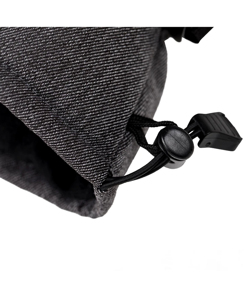 Alpine Swiss Men's Waterproof Snow Gloves Zipper Pockets Winter Sport Mittens