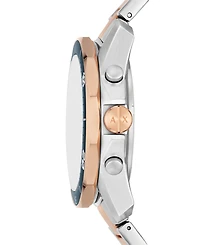 A|X Armani Exchange Men's Quartz Chronograph Two-Tone Stainless Steel Watch 44mm