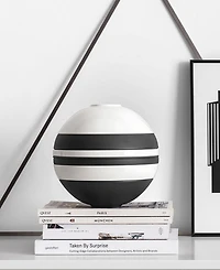 Villeroy & Boch La Boule Black & White 7-Piece Dinnerware Set, Service for 2