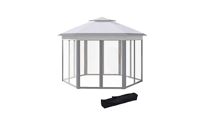 Slickblue Pop-Up Gazebo Party Tent for Quick Setup and Outdoor Gatherings
