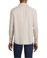 Lands' End Men's Relaxed Twill Shirt