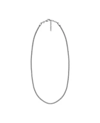 Skagen Men's Tov Mesh Silver Stainless Steel Chain Necklace