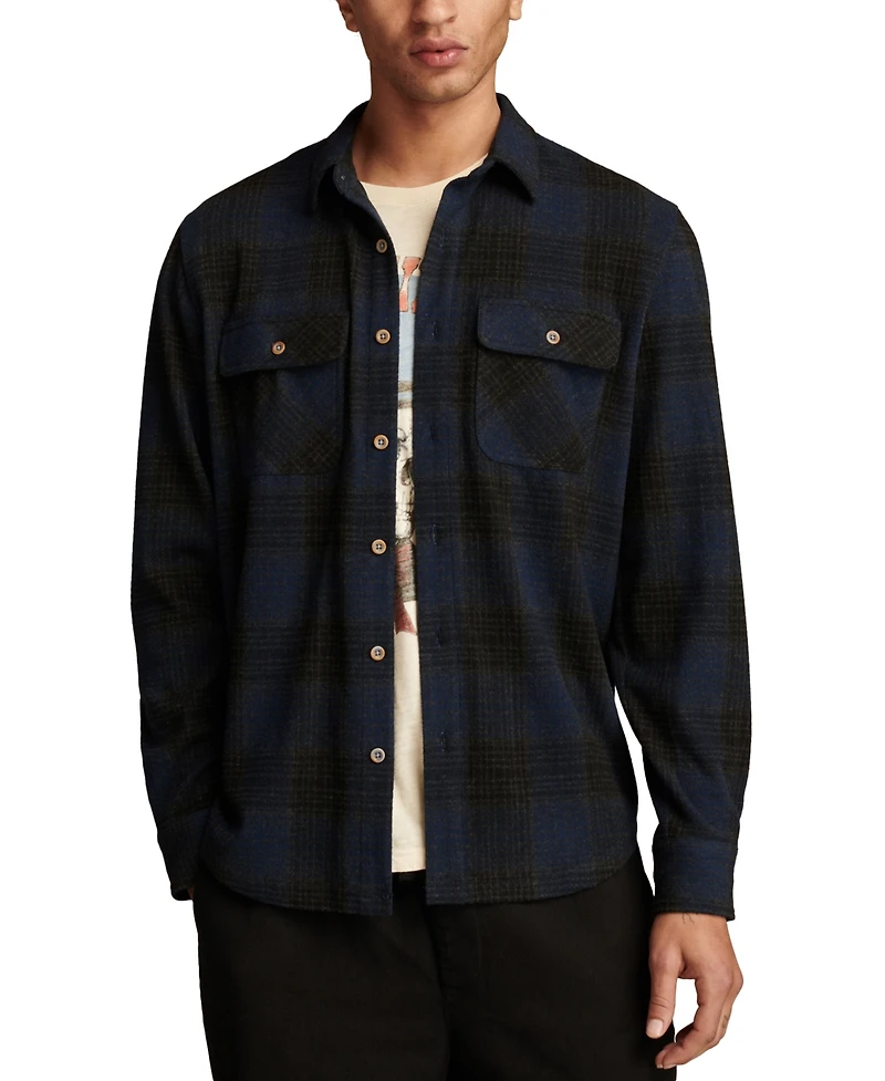Lucky Brand Men's Brushed Jersey Shirt
