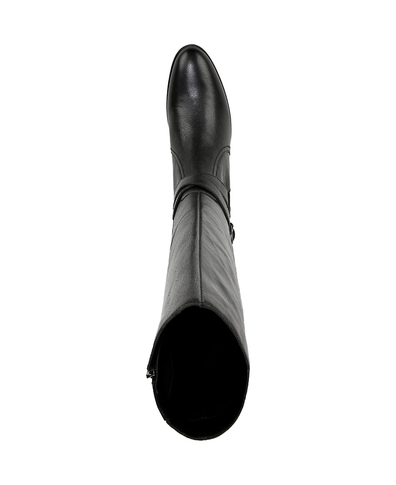 Naturalizer Women's Rena 2 Extra Wide Calf Knee High Block Heel Riding Boots
