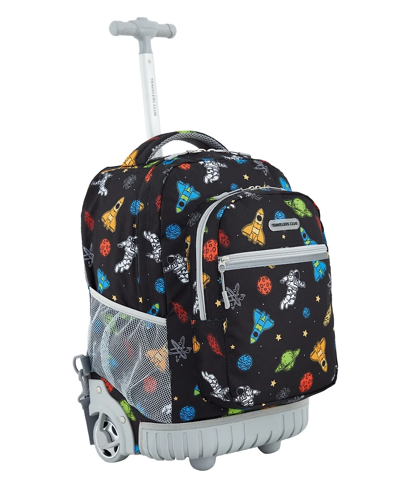 Travelers Club Kids Rolling Backpack Luggage Set