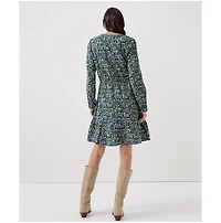 Pact Women's Organic Cotton Cafe Crepe Tiered Dress