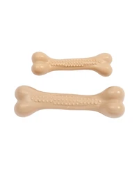 Country Living Nylon Chew Bone Dog Toy for Heavy Chewers – Chicken Flavored, Promotes Dental Health & Fun – X Large