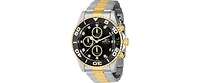 Invicta Men's 43407 Pro Diver Quartz Chronograph Black Dial Watch