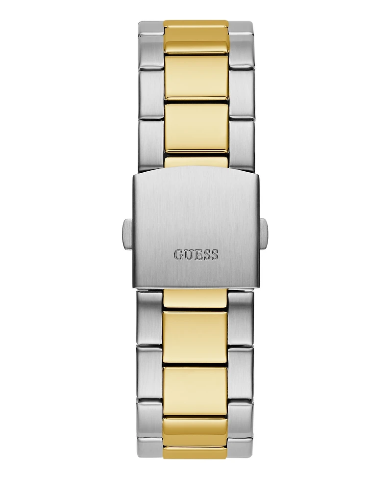 Guess Men's Multi-Function Two-Tone Stainless-Steel Watch 44mm