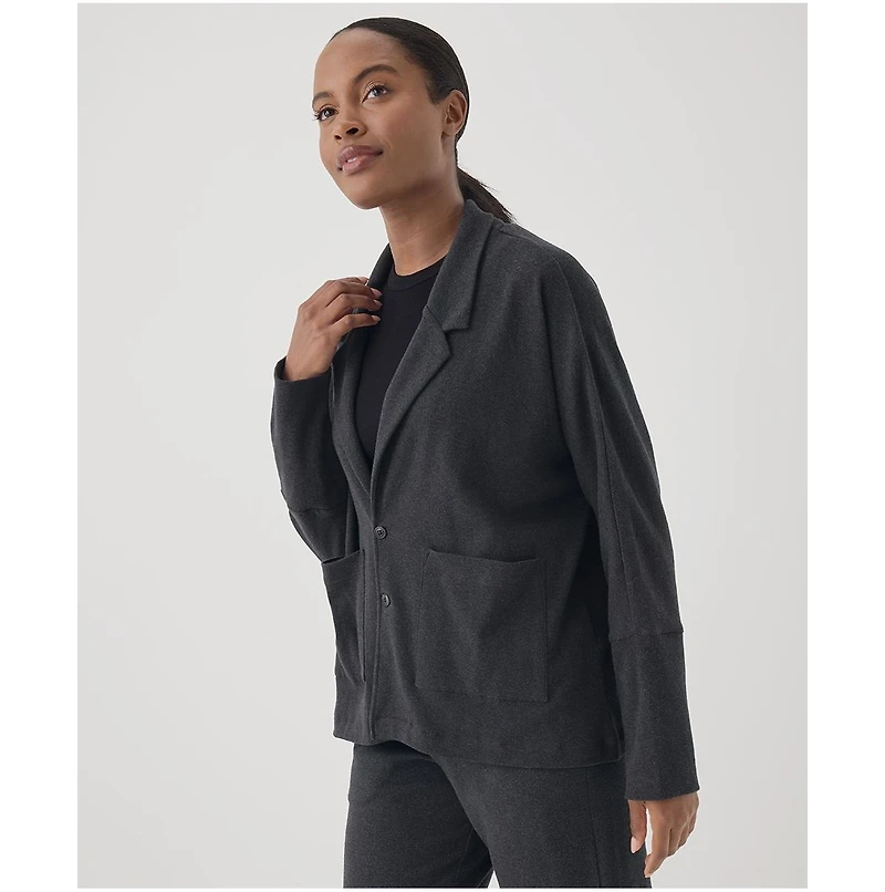 Pact Women's Organic Cotton Airplane Relaxed Blazer