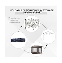 Slickblue Pop-Up Canopy Tent for Quick and Easy Outdoor Shelter