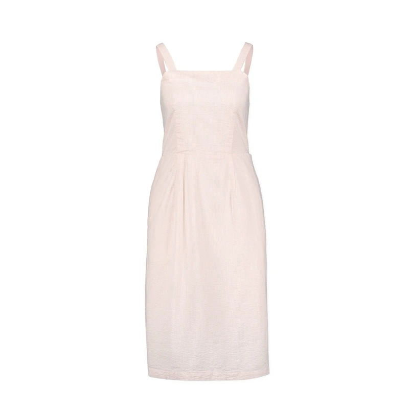 Hope & Henry Women's Seersucker Sheath Dress