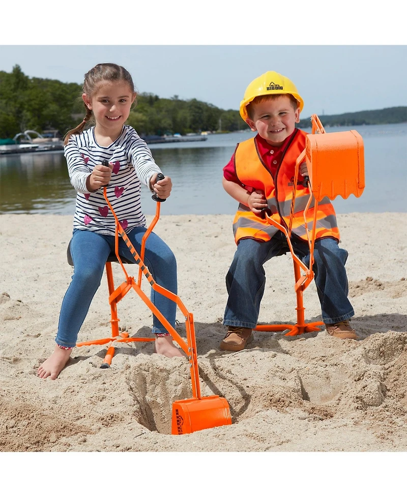 Big Dig The Special Edition Sand Digger Excavator w/ 360 Degree Rotation, Orange