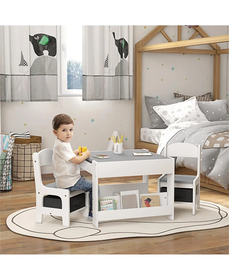Stylish Kids Table and Chair Set for Play Learning Perfect Fun Education