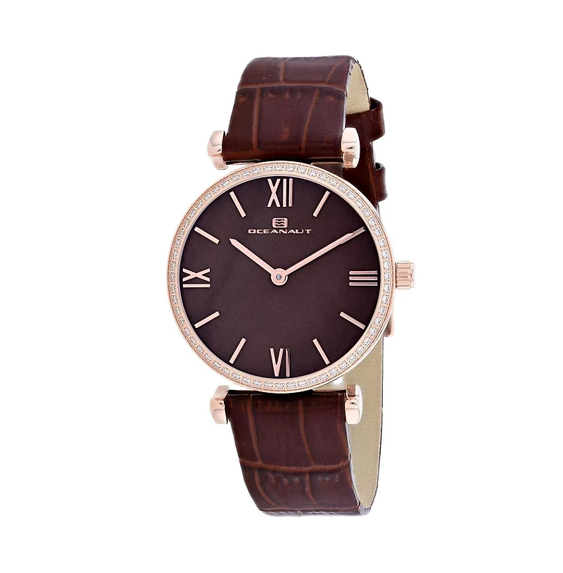 Oceanaut Women's Harmony Brown Mop Dial Watch - OC3216