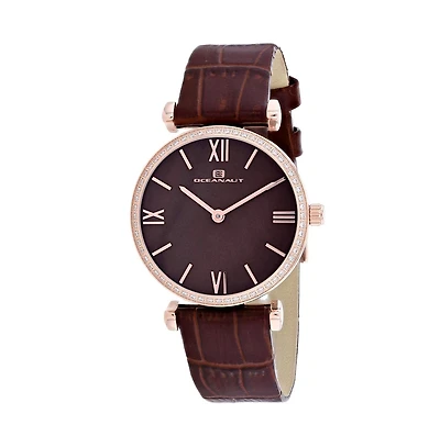 Oceanaut Women's Harmony Brown Mop Dial Watch - OC3216