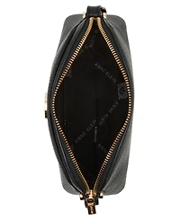 Anne Klein Dome Zip Top Detachable Card Case Crossbody Bag
