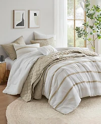 Madison Park Carolina Stripe 7-Pc. Comforter Set, King/California King