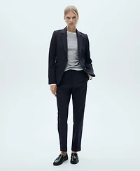 Mango Women's Straight Suit Pants