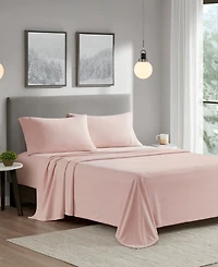 Madison Park Micro-Fleece -Pc. Sheet Set