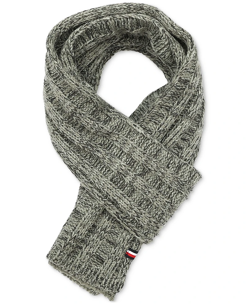 Tommy Hilfiger Men's Chunky Ribbed Scarf