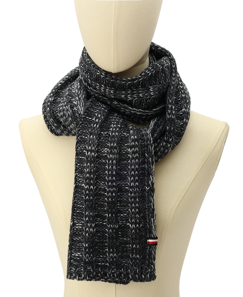Tommy Hilfiger Men's Chunky Ribbed Scarf