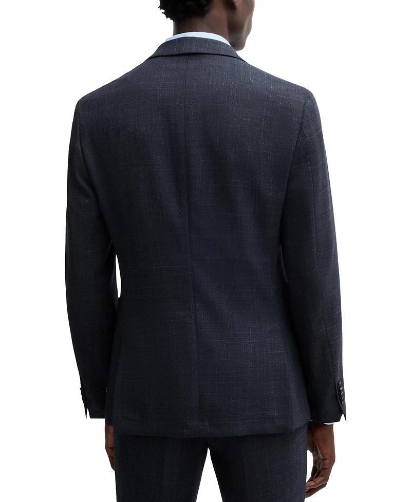 Boss by Hugo Boss Men's Slim-Fit Micro-Patterned Jacket
