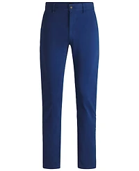 Boss by Hugo Boss Men's Stretch-Cotton Satin Slim-Fit Chinos