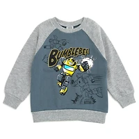 Transformers Toddler Boys Fleece Sweatshirt and Cosplay Costume Hat