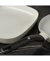 BergHOFF Leo Glints 3pc Ceramic Nonstick Cookware Set, Spirit, Recycled