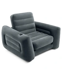 Intex Inflatable Pull Out Sofa Chair Sleeper w/ Twin Sized Air Mattress (3 Pack)