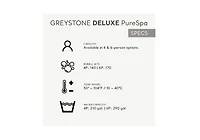 Intex PureSpa Plus Greystone Hot Tub, 94 x 28", w/ S1 Filter Cartridge (12 Pack)