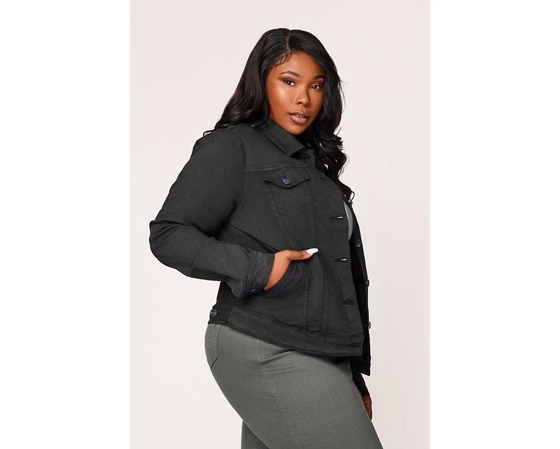 Slink Jeans Plus Denim Jacket