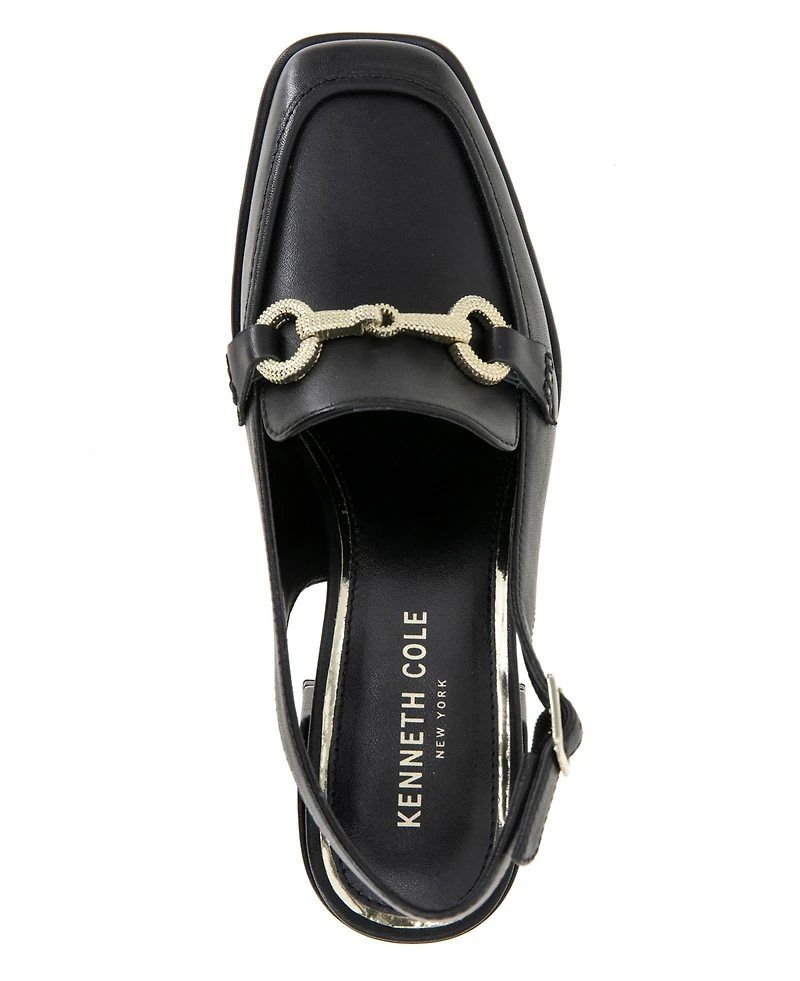 Kenneth Cole New York Women's Elina Block Heel Loafers
