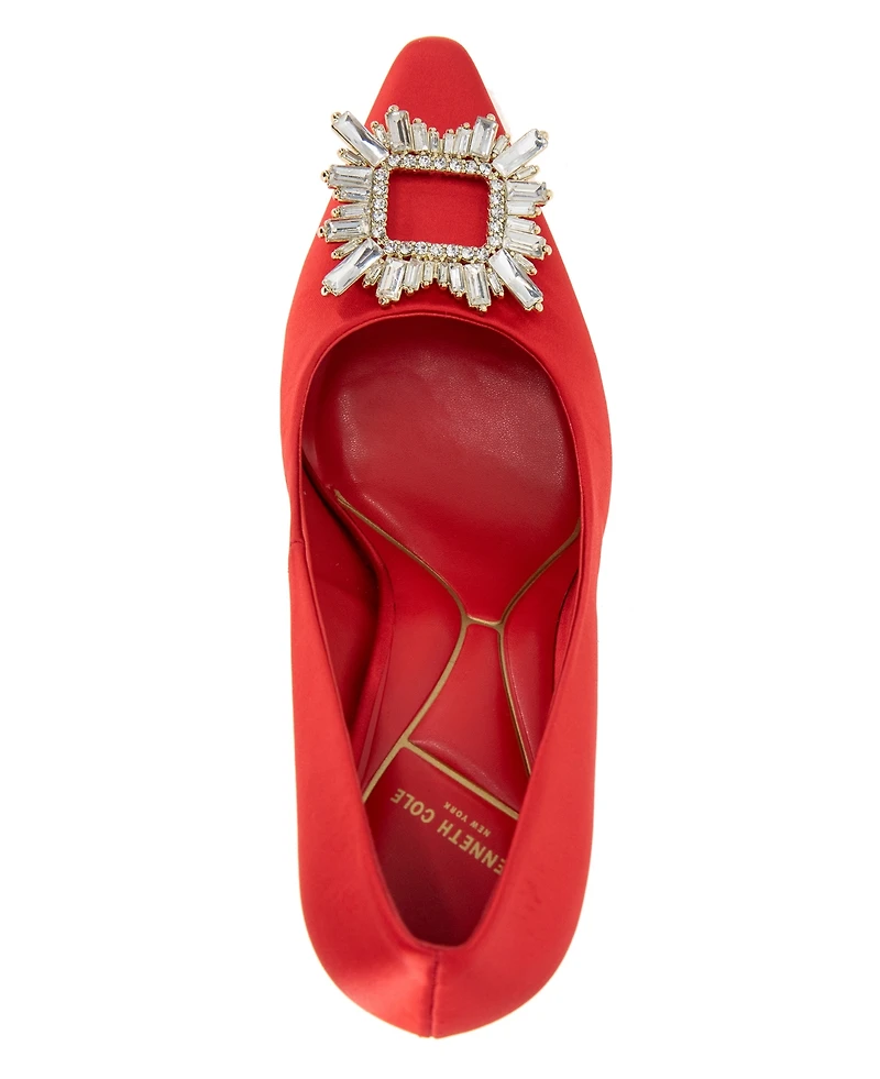 Kenneth Cole New York Women's Quinnly Jewel Slip On Pumps