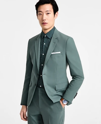 Hugo by Boss Men's Modern-Fit Wool Blend Suit Jacket