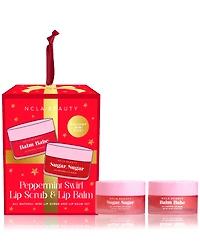 Ncla Beauty 2-Pc. Peppermint Swirl Lip Scrub & Lip Balm Ornament Set