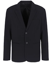 A|X Armani Exchange Men's Solid Notch Lapel Stretch Blazer