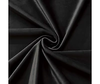 Heavyweight Velvet Curtain Rod Pocket Panels (Set of 2), 52" W x 108" L
