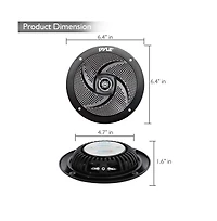 Pyle 5.25" Low-Profile Marine Speakers, Waterproof, 180 Watt