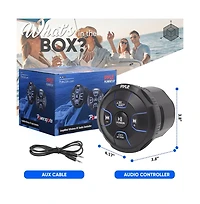 Pyle Amplified Wireless Bluetooth Audio Controller, Waterproof, 800 Watt